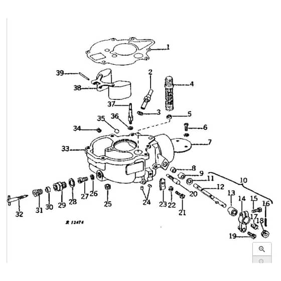 John Deere 2520 - PC1145 - Carburetor - ST38