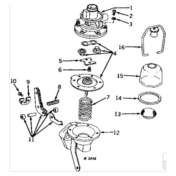 John Deere 2520 - PC1145 - Fuel Pump - ST70