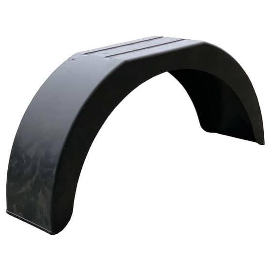 Universal Plastic Trailer Mudguard (13" Wheels) - ONLY 1 LEFT