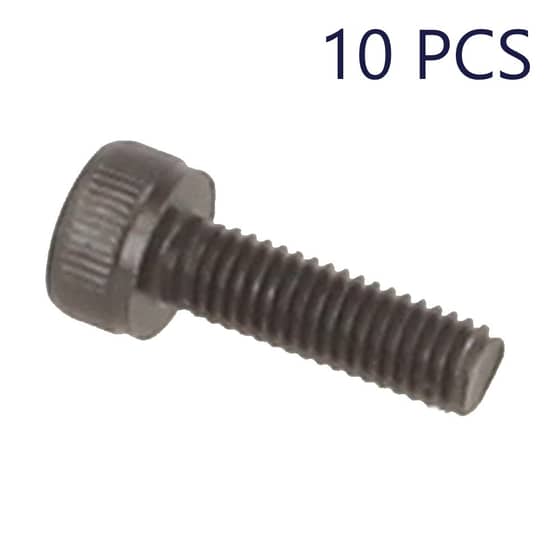 Hex Socket Head Cap Screws, M3 x 10mm, Pack of 10