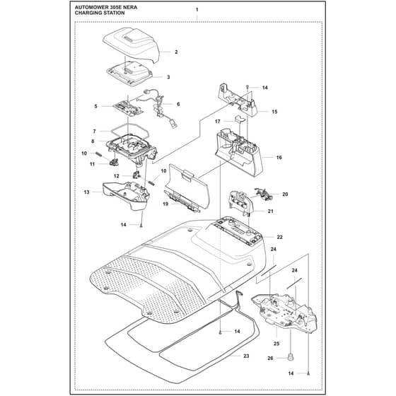 Husqvarna 305E NERA - 970653003 - Charging Station