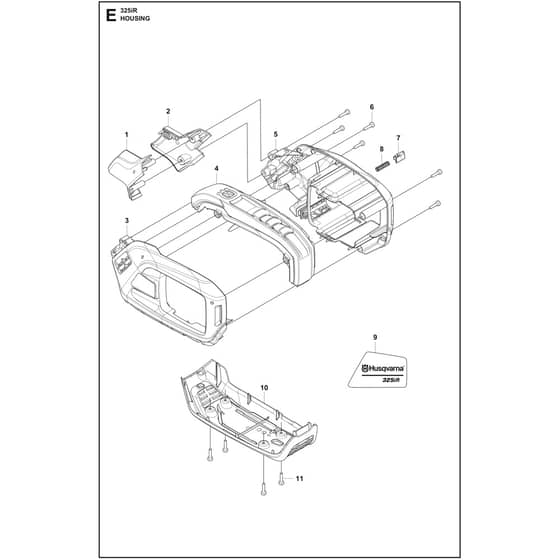 Husqvarna 325iR​ - 970566901 - Housing