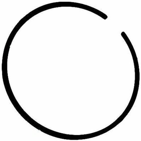 Piston Ring 42mm x 1.5mm, Single - 1121 034 3005
