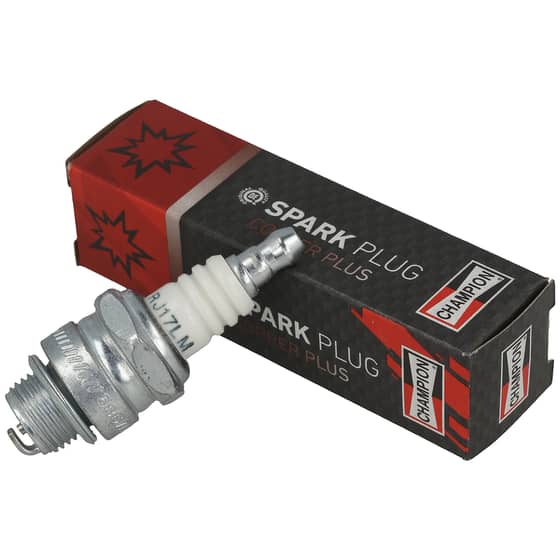 Genuine Champion RJ17LM Spark Plug, Single