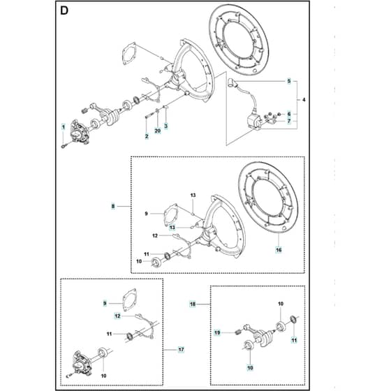 Husqvarna 356 BF - X-SERIES from 2014-Current - Ignition System