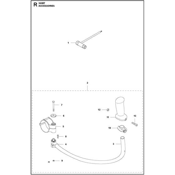 Husqvarna 360BT - 967144304 - Accessories
