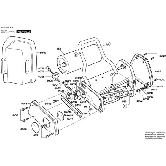 Allett Kensington 17K Main Assembly