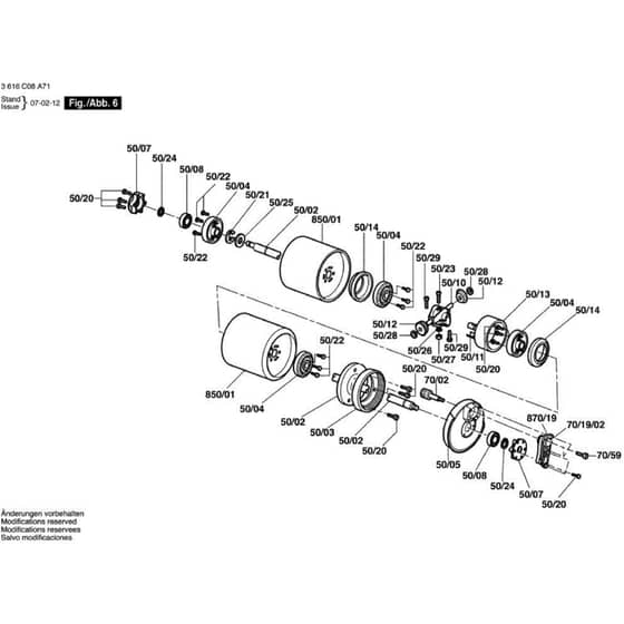 Allett Kensington 20K Rear Roller