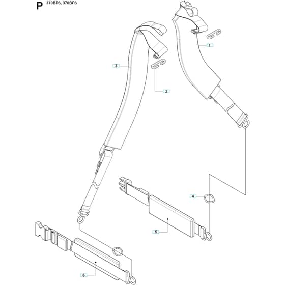 Husqvarna 370 BTS -2009-03 - Harness