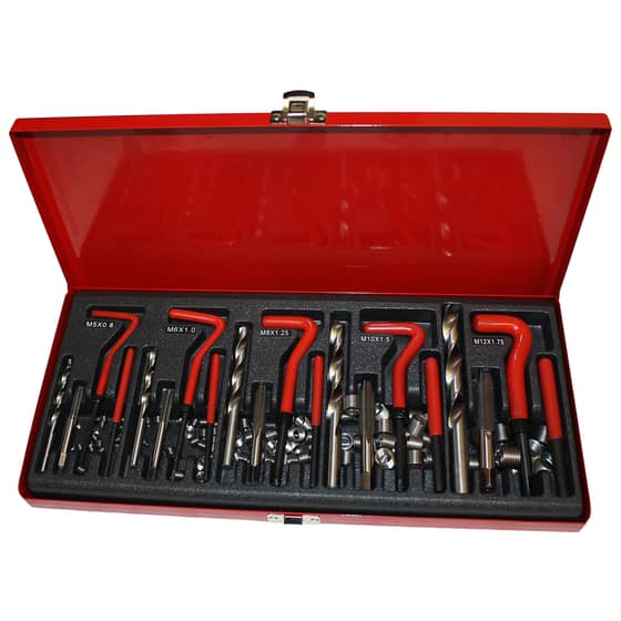 Thread Repair Master, 5mm, 6mm, 8mm, 10mm, 12mm