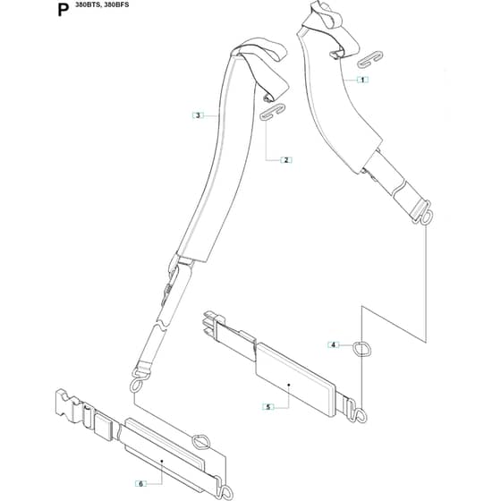 Husqvarna 380 BFS -2009-03 - Harness