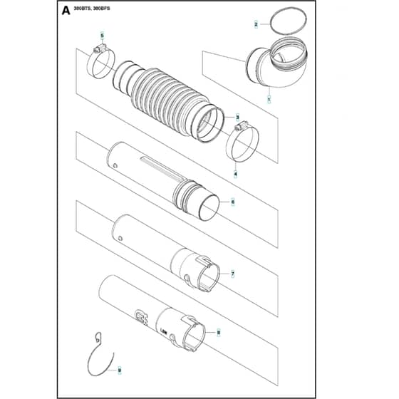 Husqvarna 380 BTS -2009-03 - Tube