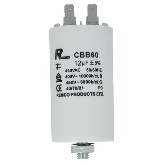 Electric Condenser / Capacitor 12 uf 450 Volt 50/60Hz