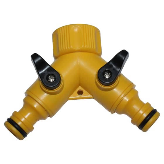 2 Way Hose Pipe Splitter - Limited Stock Left
