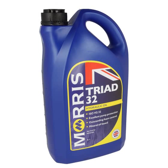 Genuine Morris Triad 32 Hydraulic Oil, 5 Litres