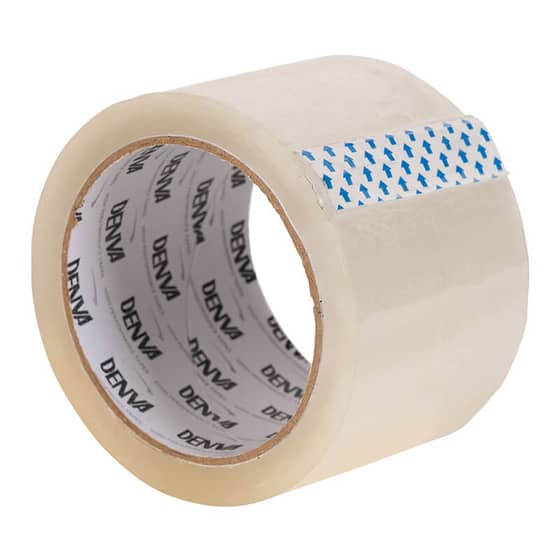 Roll Clear Denva PP Tape 75mm x 66 Metres (Single)