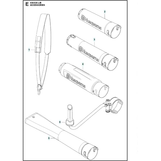 Husqvarna 436LiB - Accessories
