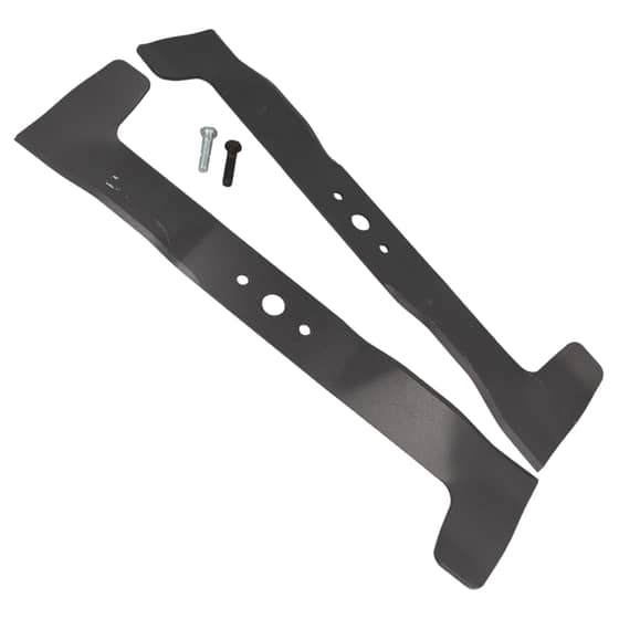 Genuine GGP Mulching 102cm Blades & Fixings Set - 182004347/0, 182004348/0