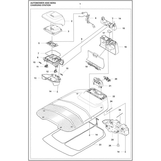 Husqvarna 450X NERA - 970535303 - Charging Station