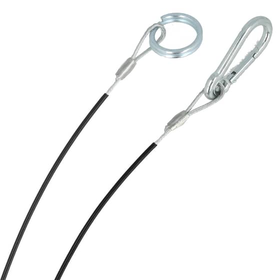 Trailer/Caravan Breakaway Cable – 1m (Hook & Eye)