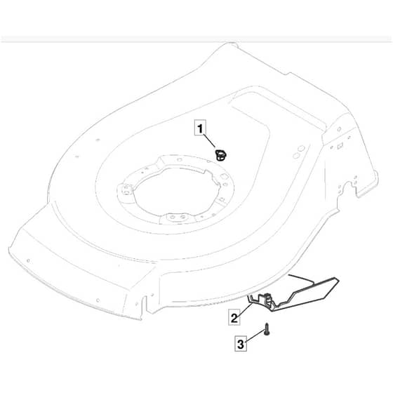 461 PD - 2010 - 29482243/M10 - Mountfield Rotary Mower Belt Protection Diagram