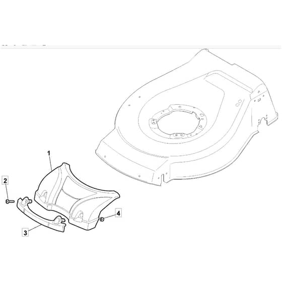 461 PD - 2010 - 29482243/M10 - Mountfield Rotary Mower Mask Diagram