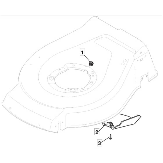 461 PD - 2010 - 299482243/M10 - Mountfield Rotary Mower Belt Protection Diagram