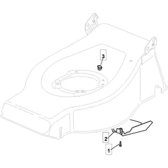 462 PD - 2006-2007 - 294485033/MOU - Mountfield Rotary Mower Belt Protection Diagram