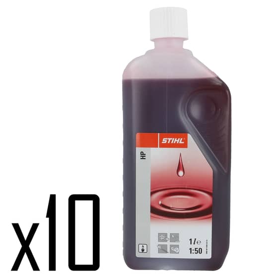 Genuine Stihl HP Two Stroke Oil, 1 Litre - Case of 10