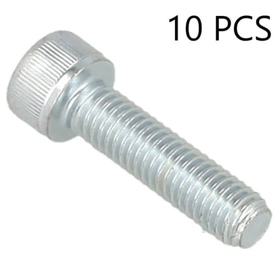 Hex Socket Head Cap Screws, M8 x 30mm, Pack of 10