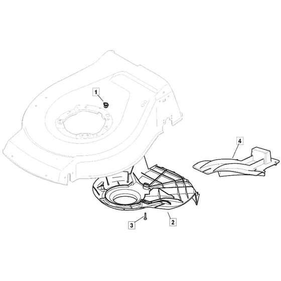 4820 PD - 2012 - 299482123/MTF - Mountfield Rotary Mower Belt Protection Diagram