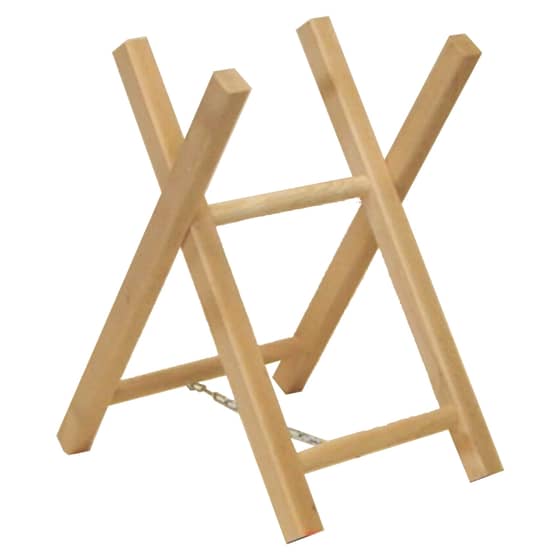 Wooden Compact Log Saw Horse - 2 Trestles