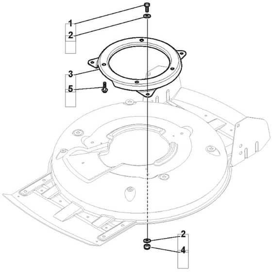 5010 PD SILENT - 2009 - 291552043/M09 - Mountfield Rotary Mower Belt Protection Diagram