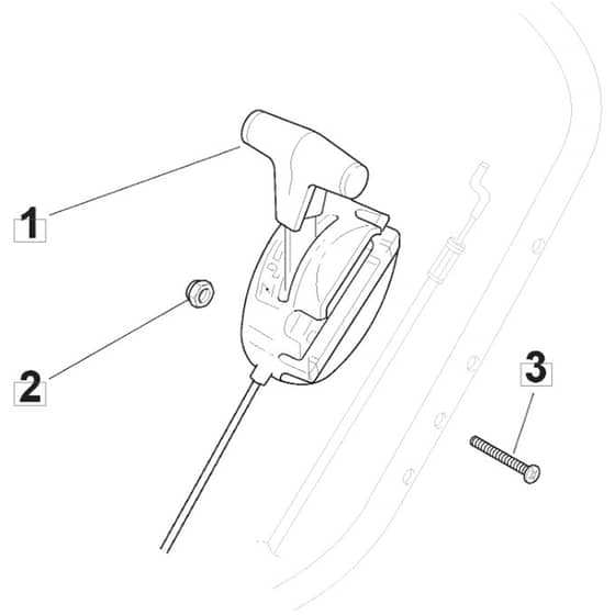 5030 PD INOX - 2009 - 291562033/M09 - Mountfield Rotary Mower Controls Diagram
