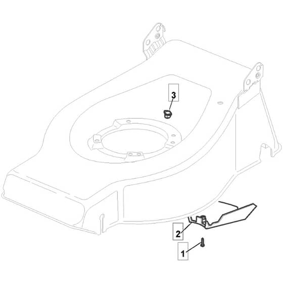 510 PD - 2008 - 294538023/UM8 - Mountfield Rotary Mower Belt Protection Diagram