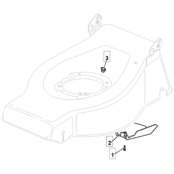 511 PD - 2006 - 294538043/MO6 - Mountfield Rotary Mower Belt Protection Diagram