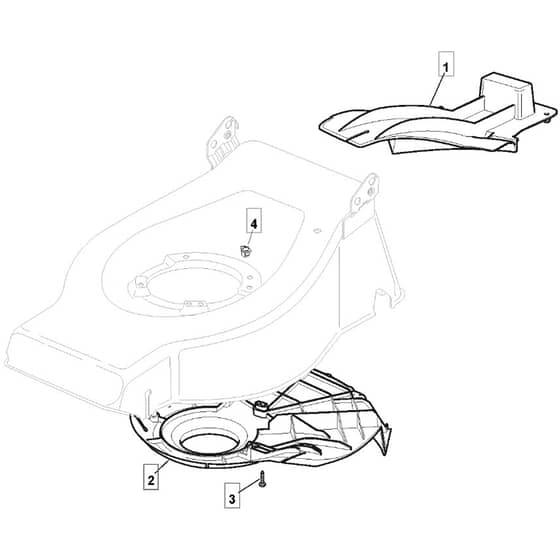511 PD BW SILENT - 2010 - 291577043/M09 - Mountfield Rotary Mower Belt Protection Diagram