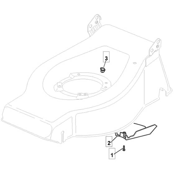 512 PD - 2007 - 294538033/MO7 - Mountfield Rotary Mower Belt Protection Diagram
