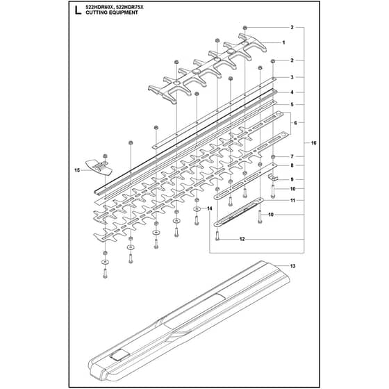 Husqvarna 522HDR75X - 967658401 - Cutting Equipment