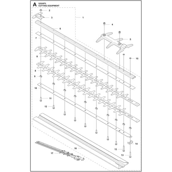 Husqvarna 525iHF3 - 970705103 - Cutting Equipment