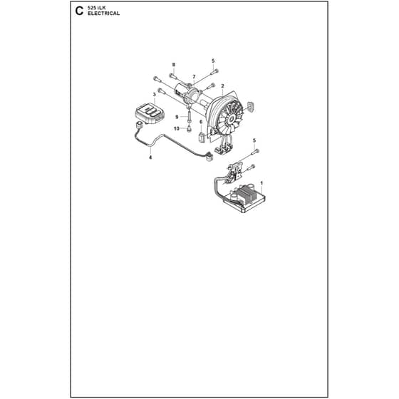 Husqvarna 525iLK - 970551602 - Electrical