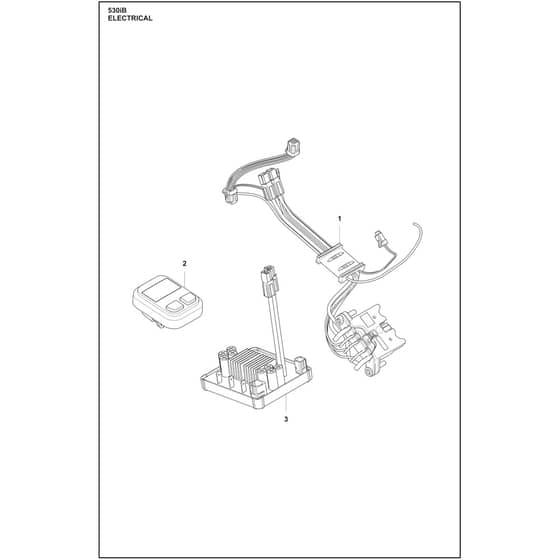 Husqvarna 530iB - 970656101 - Electrical