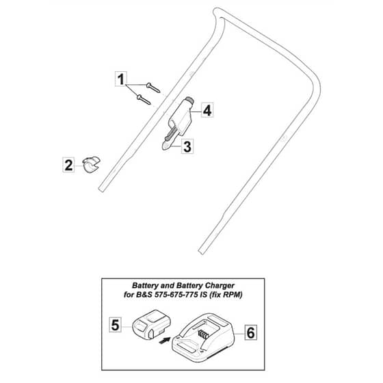 534 WSQE_B - 2017-2019 - 295546628/AMZ - Mountfield Rotary Mower Electric Start Diagram