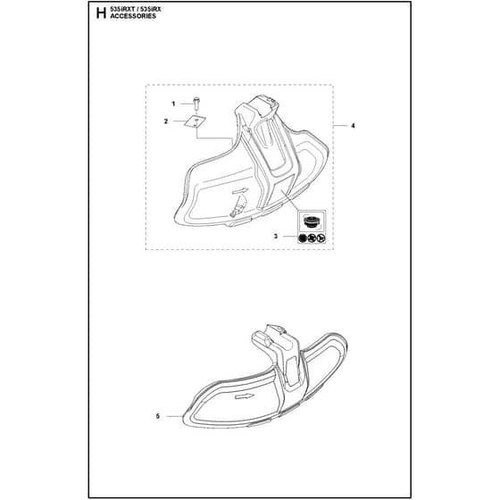 Husqvarna 535iRX - 967850605 - Accessories 02