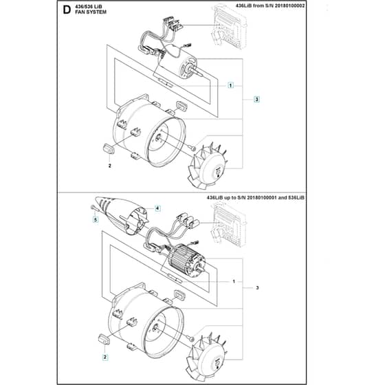 Husqvarna 536LiB - Fan
