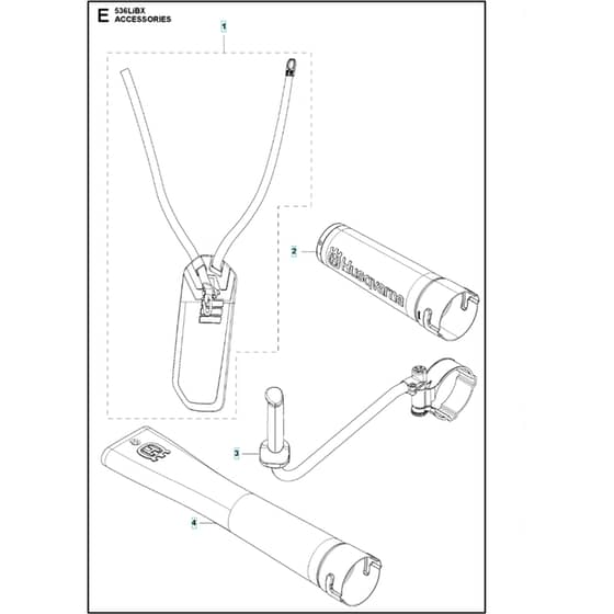 Husqvarna 536LiBX - Accessories