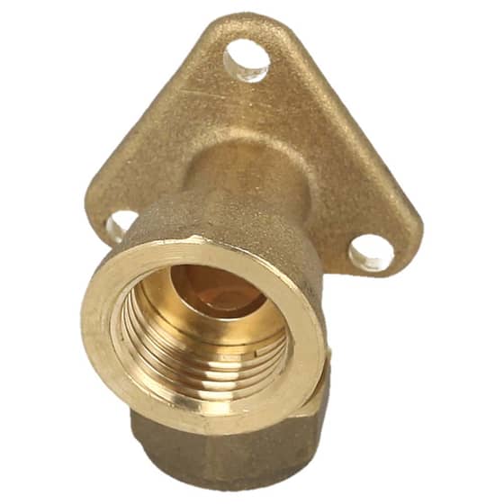 Wall Plate Elbow (15mm to 1/2" Babcock Tap)
