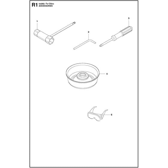 Husqvarna 543RS - 966779901 - Accessories 02