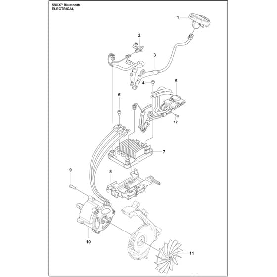 Husqvarna 550i XP - 970745815 - Electrical