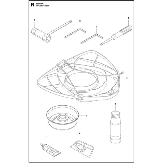 Husqvarna 553RBX - 966780202 - Accessories 02
